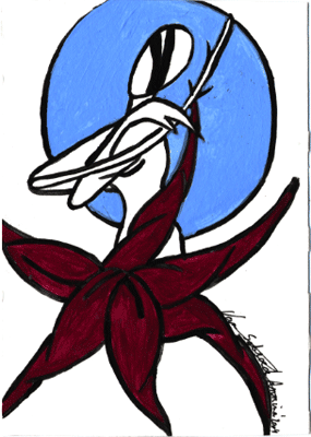 Annina Van Sebroeck painting